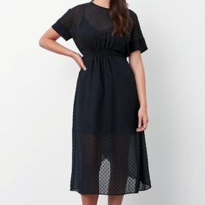 Vetta- Convertible Polka Dot Dress